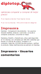 Mobile Screenshot of impresora.diplotop.es