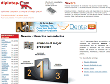 Tablet Screenshot of nevera.diplotop.es
