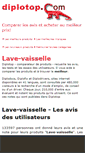 Mobile Screenshot of lave-vaisselle.diplotop.fr