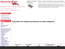 Tablet Screenshot of diplotop.es