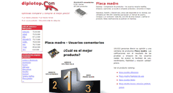 Desktop Screenshot of placa-madre.diplotop.es
