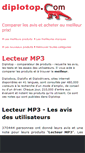 Mobile Screenshot of lecteur-mp3.diplotop.fr