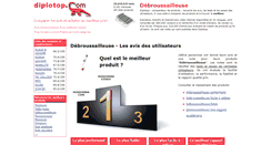 Desktop Screenshot of debroussailleuse.diplotop.fr