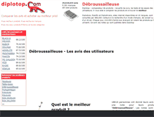 Tablet Screenshot of debroussailleuse.diplotop.fr