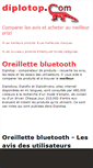 Mobile Screenshot of oreillette-bluetooth.diplotop.fr