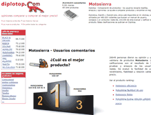 Tablet Screenshot of motosierra.diplotop.es