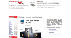Desktop Screenshot of moniteur.diplotop.fr