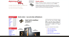 Desktop Screenshot of carte-mere.diplotop.fr