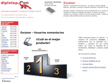 Tablet Screenshot of escaner.diplotop.es