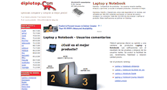 Desktop Screenshot of laptop-notebook.diplotop.es
