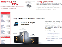 Tablet Screenshot of laptop-notebook.diplotop.es