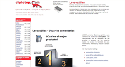 Desktop Screenshot of lavavajillas.diplotop.es