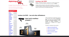 Desktop Screenshot of lecteur-dvd.diplotop.fr