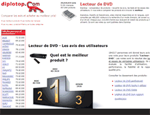 Tablet Screenshot of lecteur-dvd.diplotop.fr